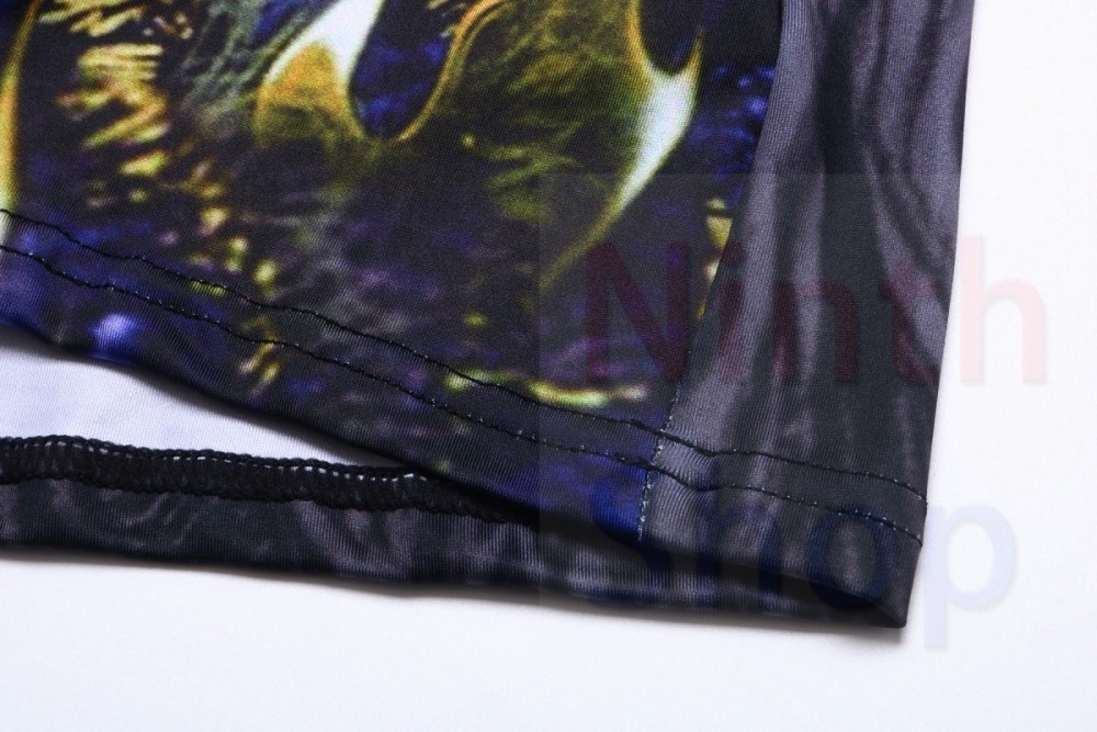 Men's MMA Compression Shirt Sports Fitness Tight Long Sleeve Tee Quick-Dry Functional Long Shirts