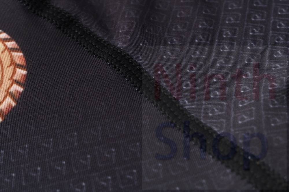 Men's Compression Sports Functional Long Sleeve Black Adam Quick-Dry Long Sleeve Crew Neck Base Layer Shirts