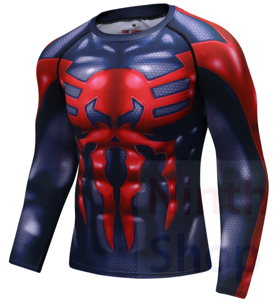 Men's Fitness Training Shirt Venom Clothes Quick-Dry Functional Long Sleeve Shirts Tight Long Sleeve Tee