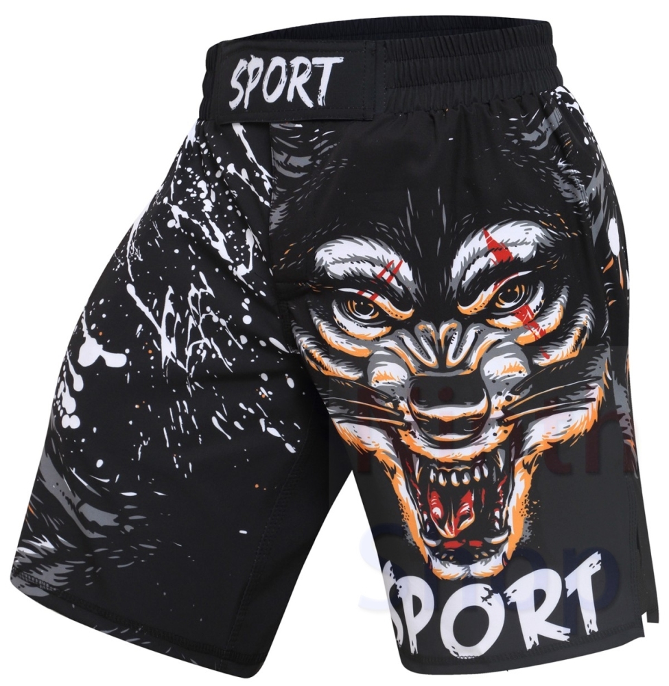 Men's Fitness Training Short Pants Fighting Training Trousers Casual Classic Shorts Beach Pants Dry Pants Baggy Shorts