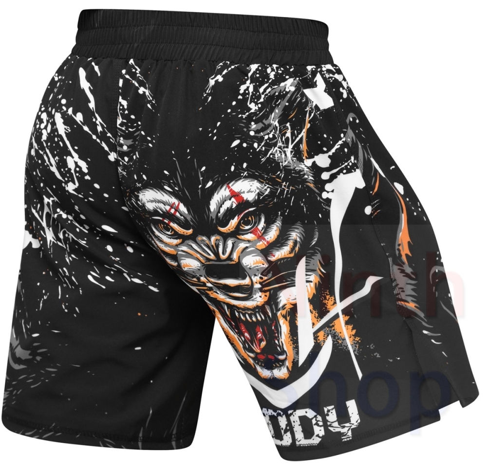 Men's Fitness Training Short Pants Fighting Training Trousers Casual Classic Shorts Beach Pants Dry Pants Baggy Shorts
