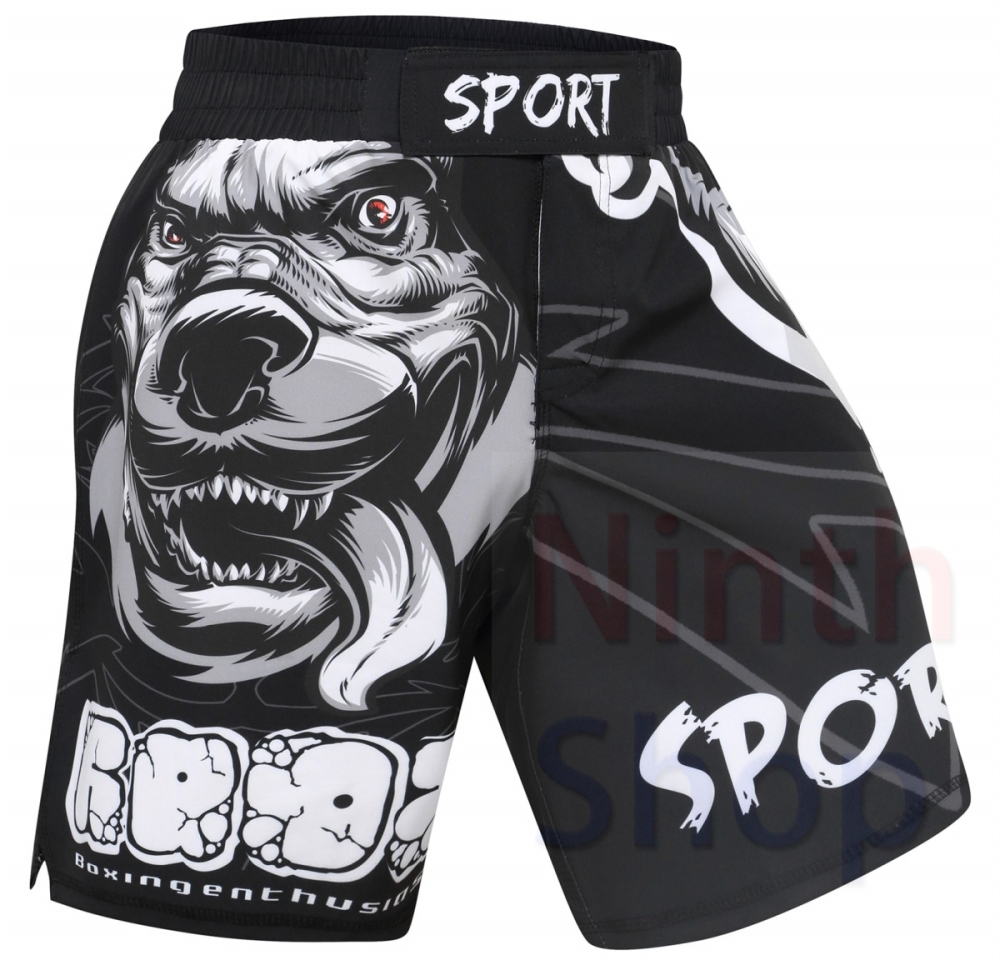 Men's Fitness Training Short Pants Fighting Training Trousers Casual Classic Shorts Beach Pants Dry Pants Baggy Shorts