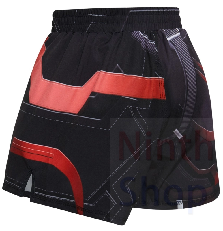 Boy's Fitness Short Pants Fighting Training Shorts Elastic Waist Trousers Leisure Relaxed Beach Pants Dry Pants