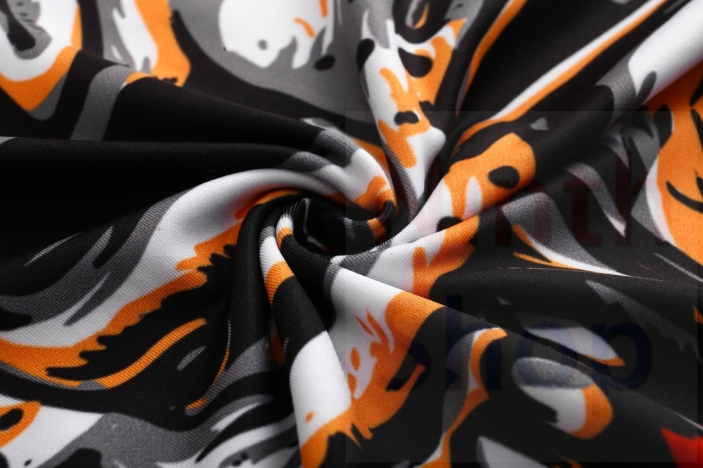 Men's Fitness Training T-Shirt Running T-Shirt Elasticity Slim Fit Shirt Printing Shirt Dry Short Sleeve Shirt