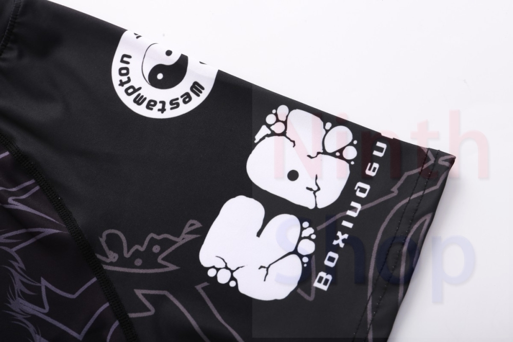 Men's Fitness Training T-Shirt Running T-Shirt Elasticity Slim Fit Shirt Printing Shirt Dry Short Sleeve Shirt