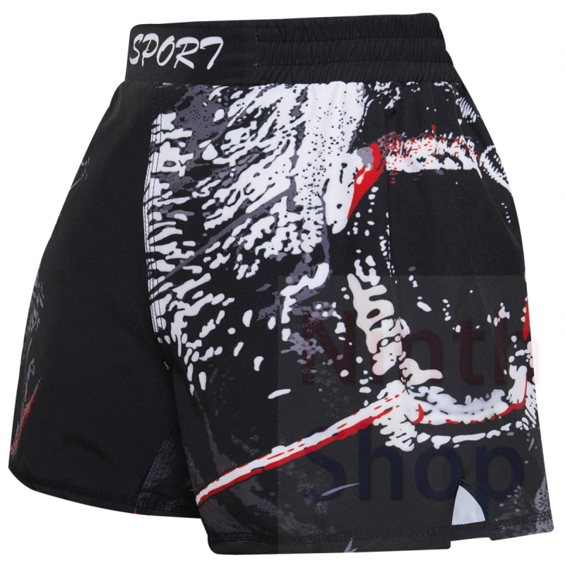 Boy's Fitness Short Pants Fighting Training Shorts Elastic Waist Trousers Leisure Relaxed Beach Pants Dry Pants