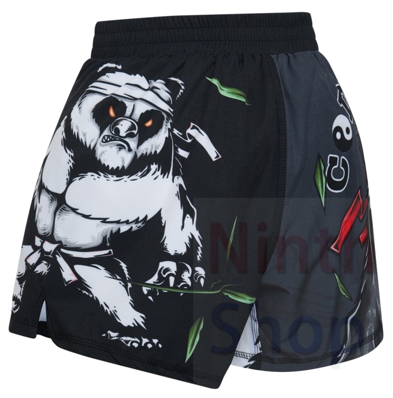 Boy's Fitness Short Pants Fighting Training Shorts Elastic Waist Trousers Leisure Relaxed Beach Pants Dry Pants