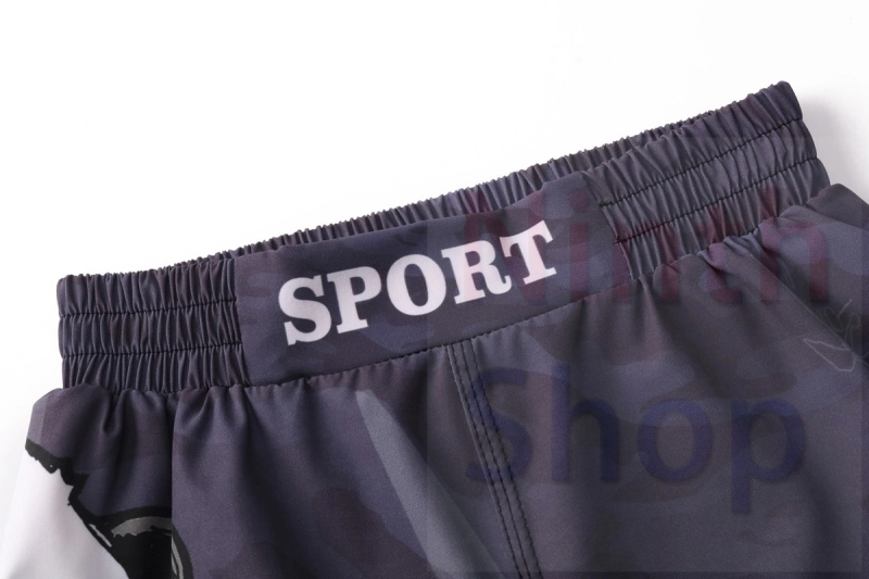 Boy's Fitness Short Pants Fighting Training Shorts Elastic Waist Trousers Leisure Relaxed Beach Pants Dry Pants