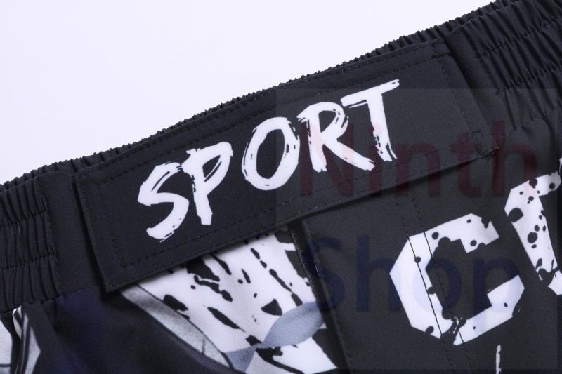 Men's Fitness Training Short Pants Fighting Training Trousers Casual Classic Shorts Beach Pants Dry Pants Baggy Shorts