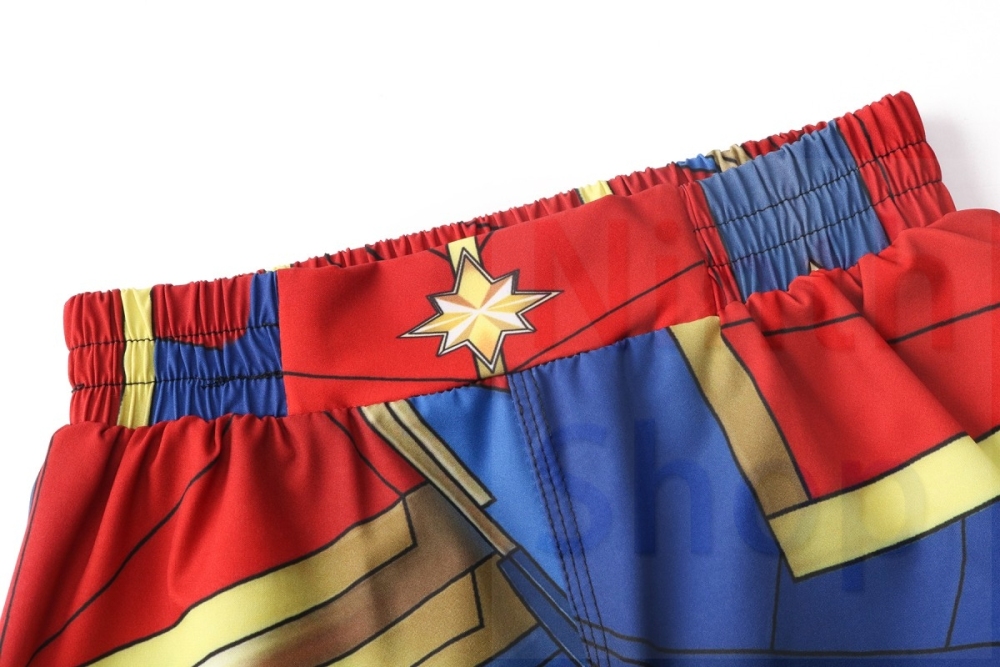 Boy's Fitness Short Pants Fighting Training Shorts Elastic Waist Trousers Leisure Relaxed Beach Pants Dry Pants