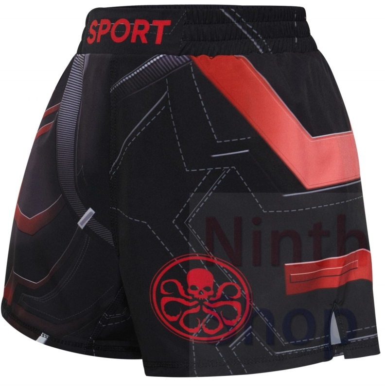 Boy's Fitness Short Pants Fighting Training Shorts Elastic Waist Trousers Leisure Relaxed Beach Pants Dry Pants