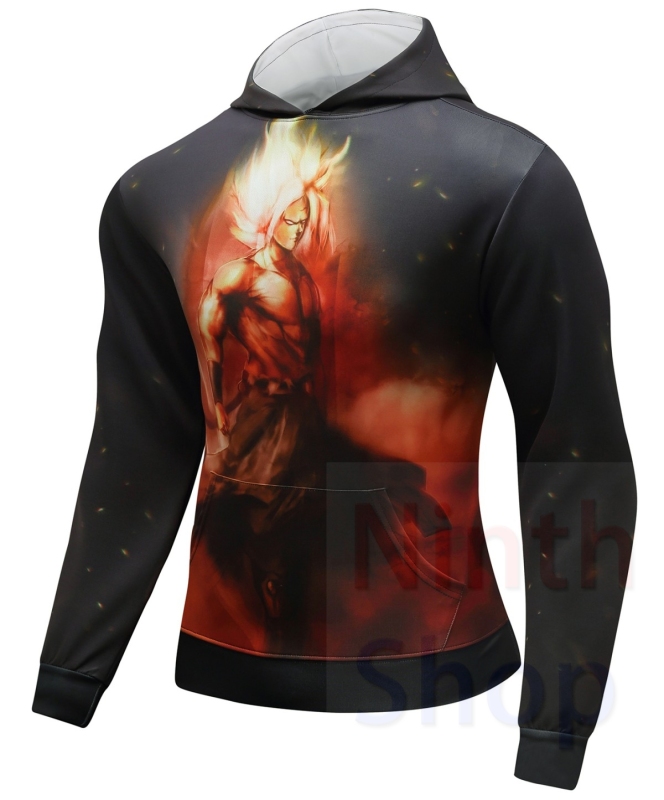 Men's Hooded Long Sleeves Fitness Quick-Dry Pullover New Outdoor Running 3D Printed Adult Graphic Hooded Top Hoodies with Pocket