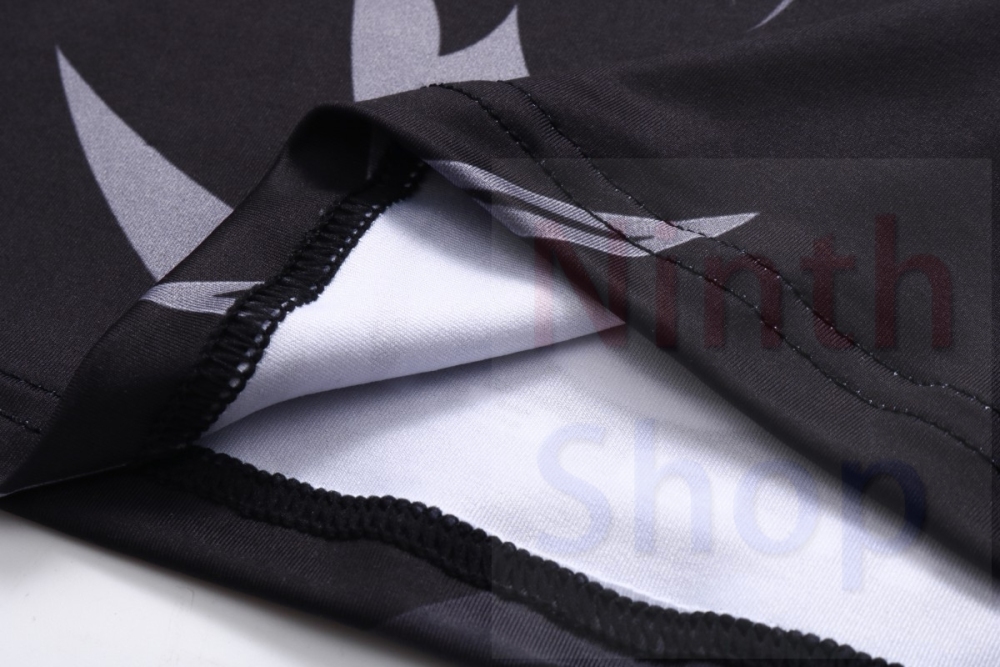 Men's Quick Dry Long Sleeve Clothes 3D Digital Printing Men's Tight Training Exercise Fitness Running Outdoor Shirt