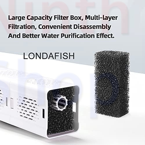 水槽フィルター 水槽ポンプ フィルター式水中ポンプ 酸素増加フィルター 水槽用ウォーターポンプ ろ過ポンプ 水循環