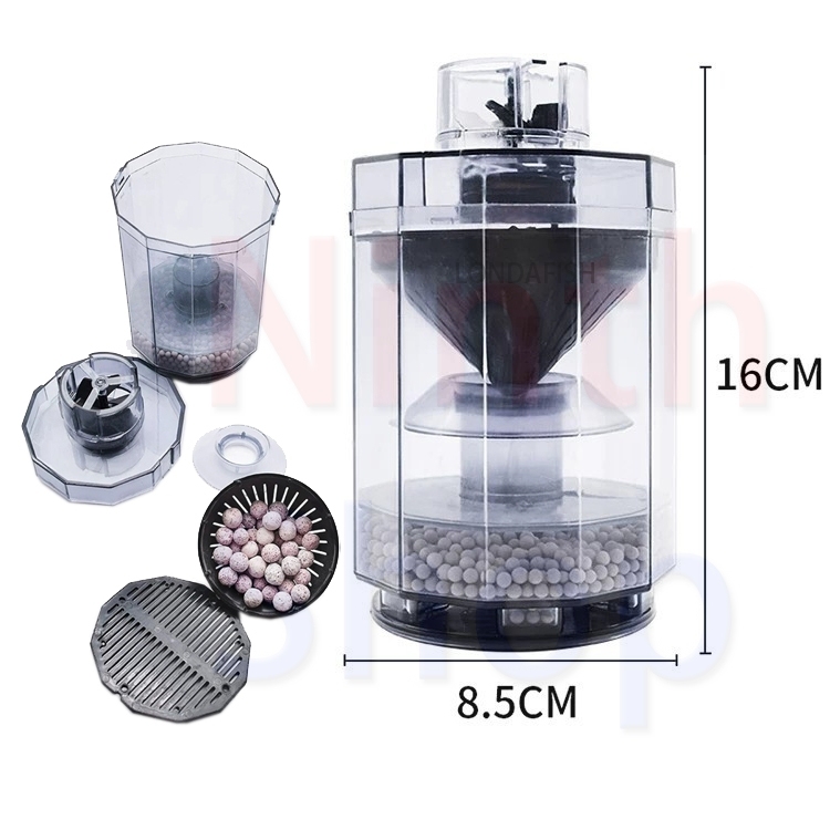 Aquarium Fish Stool Suction Collector Fish Tank Filter Accessories Fish Poop Cleaner