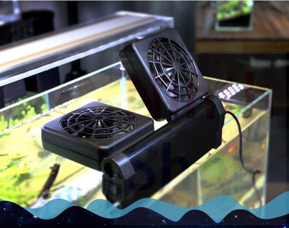 LONDAFISH Aquarium Chillers Aquarium Fan Fish Tank Cooling Fan Marine 2 Fan