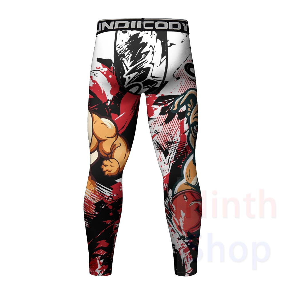 Men's Leggings Men Long Pants Men's Sport Leggings Men's Training Leggings Men's Coldgear Slim Fit Jogging Compression Pantaloon Fast Drying(23261)