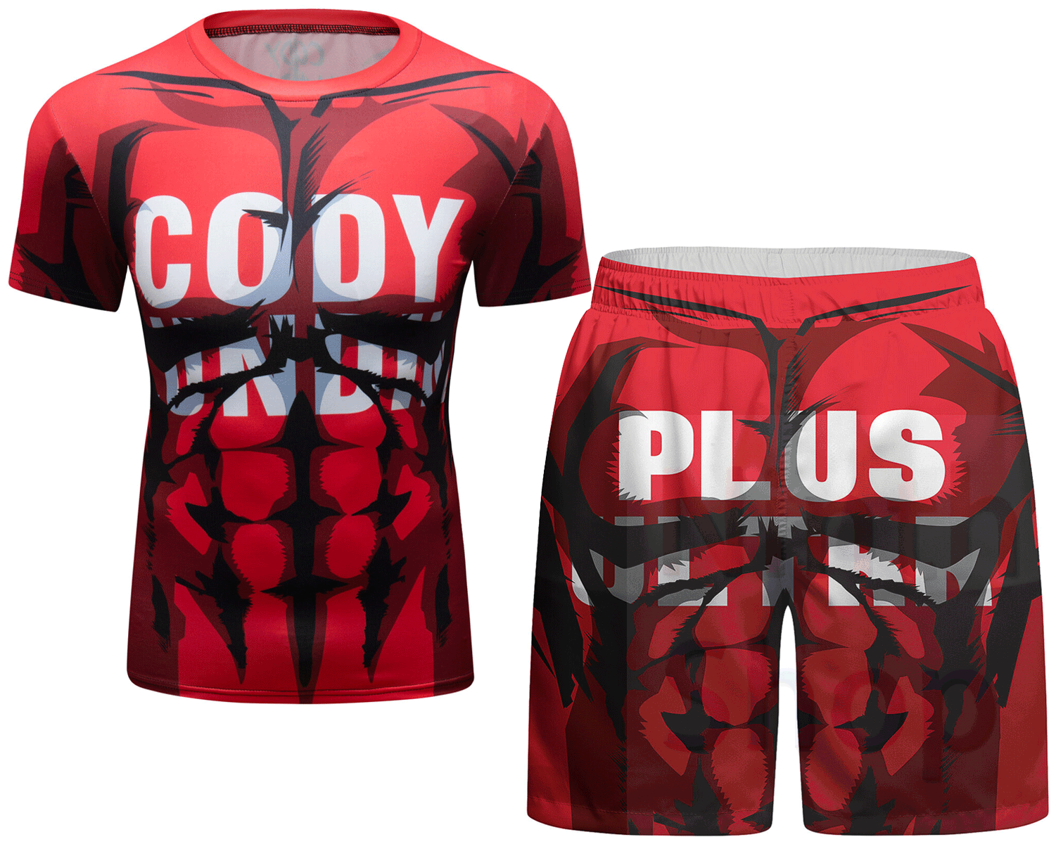 Cody Lundin Men’s Sports Shorts Sets 2 Pieces Tracksuit Training Suits Summer Beach Short Sleeve Set Activewear Sweatsuits(211440-21108)