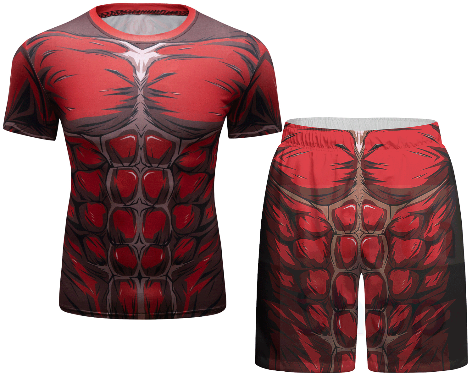 Cody Lundin Men’s Sports Shorts Sets 2 Pieces Tracksuit Training Suits Summer Beach Short Sleeve Set Activewear Sweatsuits(211462-21100)