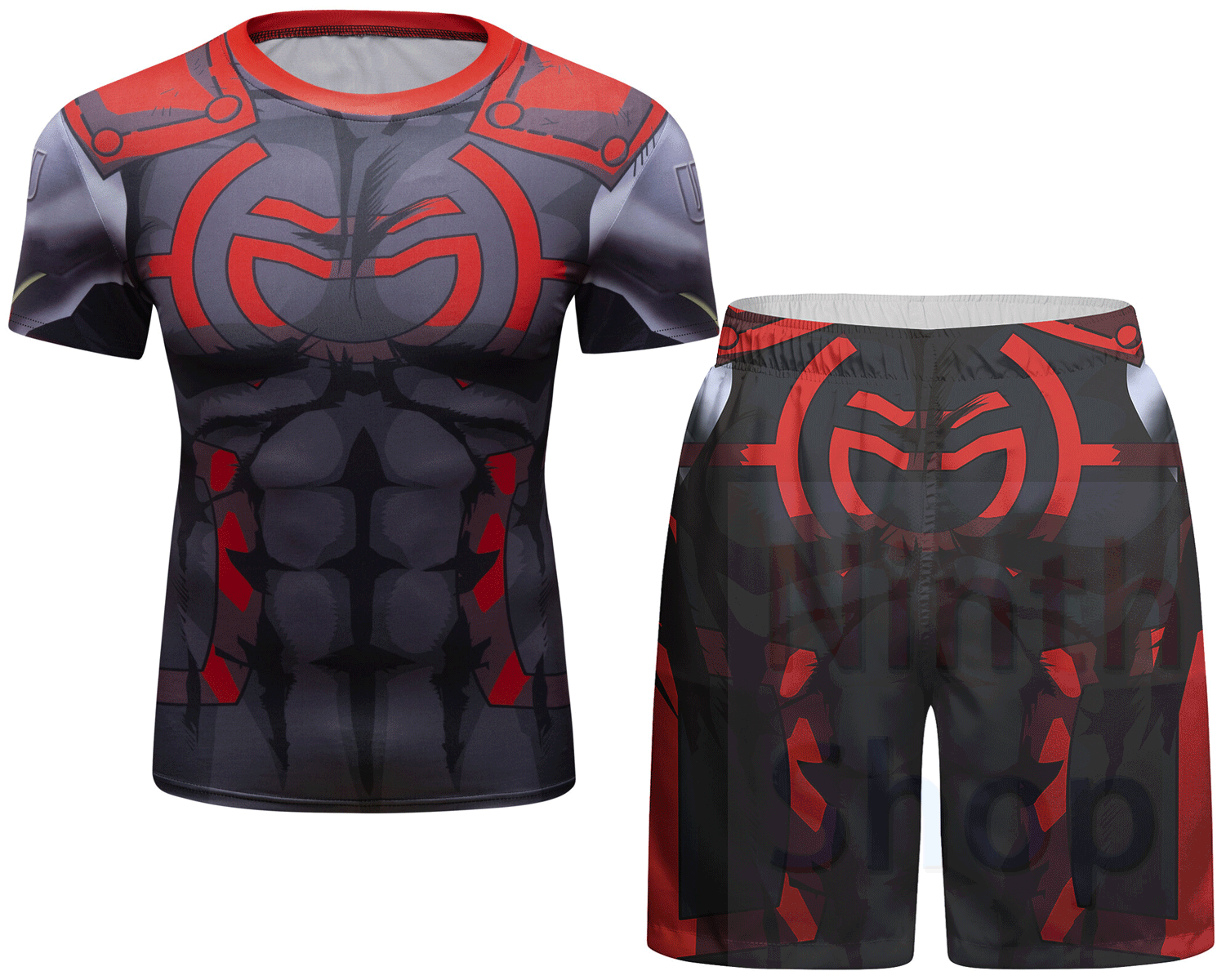 Cody Lundin Men’s Sports Shorts Sets 2 Pieces Tracksuit Training Suits Summer Beach Short Sleeve Set Activewear Sweatsuits(211449-21115)