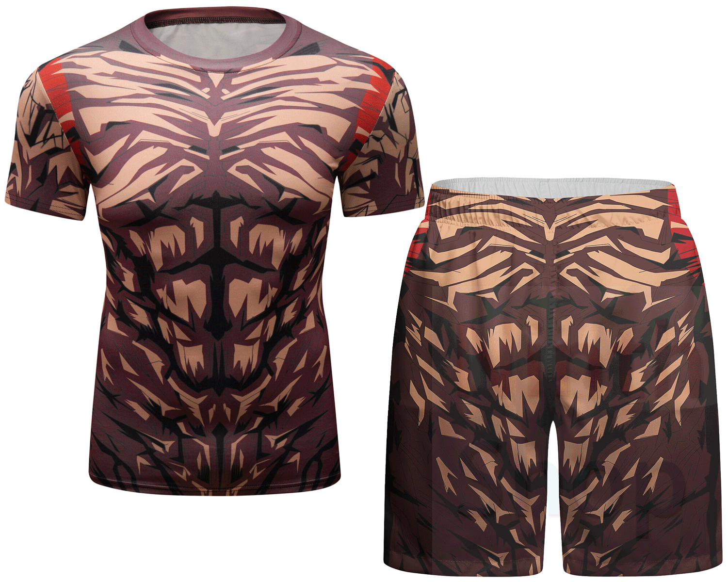 Cody Lundin Men’s Sports Shorts Sets 2 Pieces Tracksuit Training Suits Summer Beach Short Sleeve Set Activewear Sweatsuits(211437-21109)