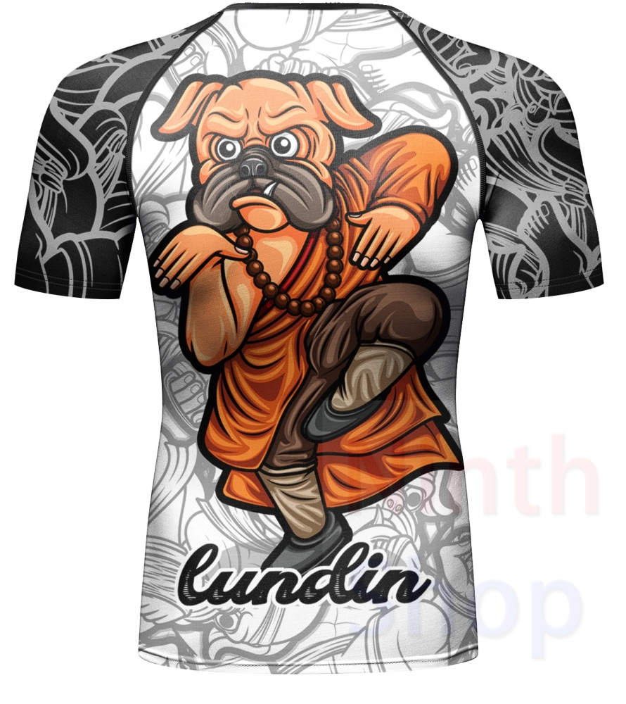 Cody Lundin Men's Sports T-shirt and Shorts 2 Pieces Sets Cool Dry Compression Round Collar Summer Fitness Sports Suit(231570-23194)
