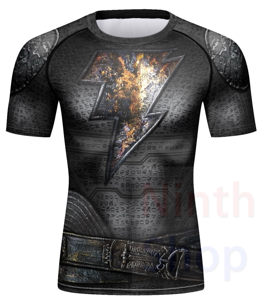 Cody Lundin Men's Sports T-shirt and Shorts 2 Pieces Sets Cool Dry Compression Round Collar Summer Fitness Sports Suit(221559-22183)
