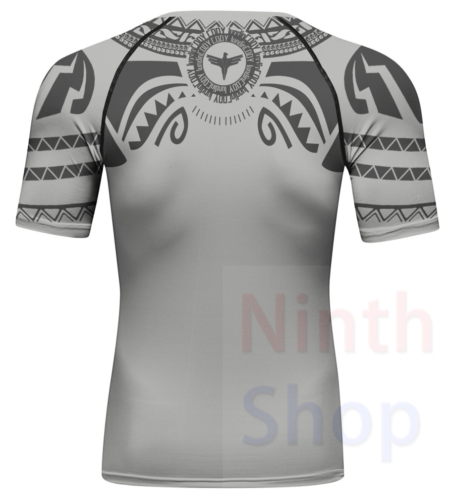 Cody Lundin Men's Sports T-shirt and Pants 2 Pieces Sets Fast Dry Compression Round Collar Summer Fitness Sports Suit(221547-22241)