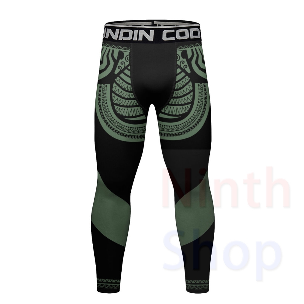 Cody Lundin Men's Sports T-shirt and Pants 2 Pieces Sets Fast Dry Compression Round Collar Summer Fitness Sports Suit(221553-22247)