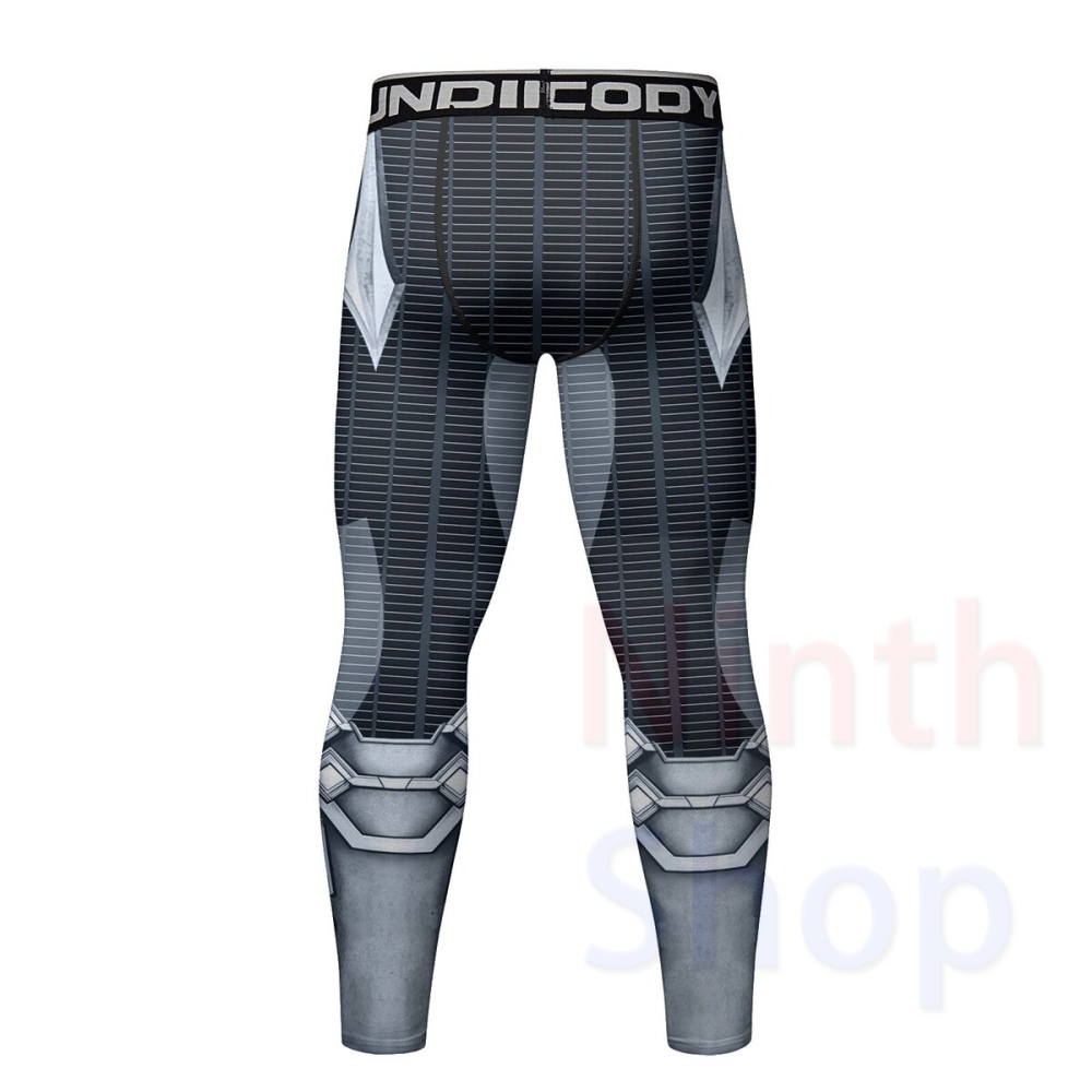 Cody Lundin Men's Compression Set - Long Sleeve Shirt and Pants- 2 Piece Sports Jogging Set Base Layer Quick-drying Fitness Suit(317-22238)