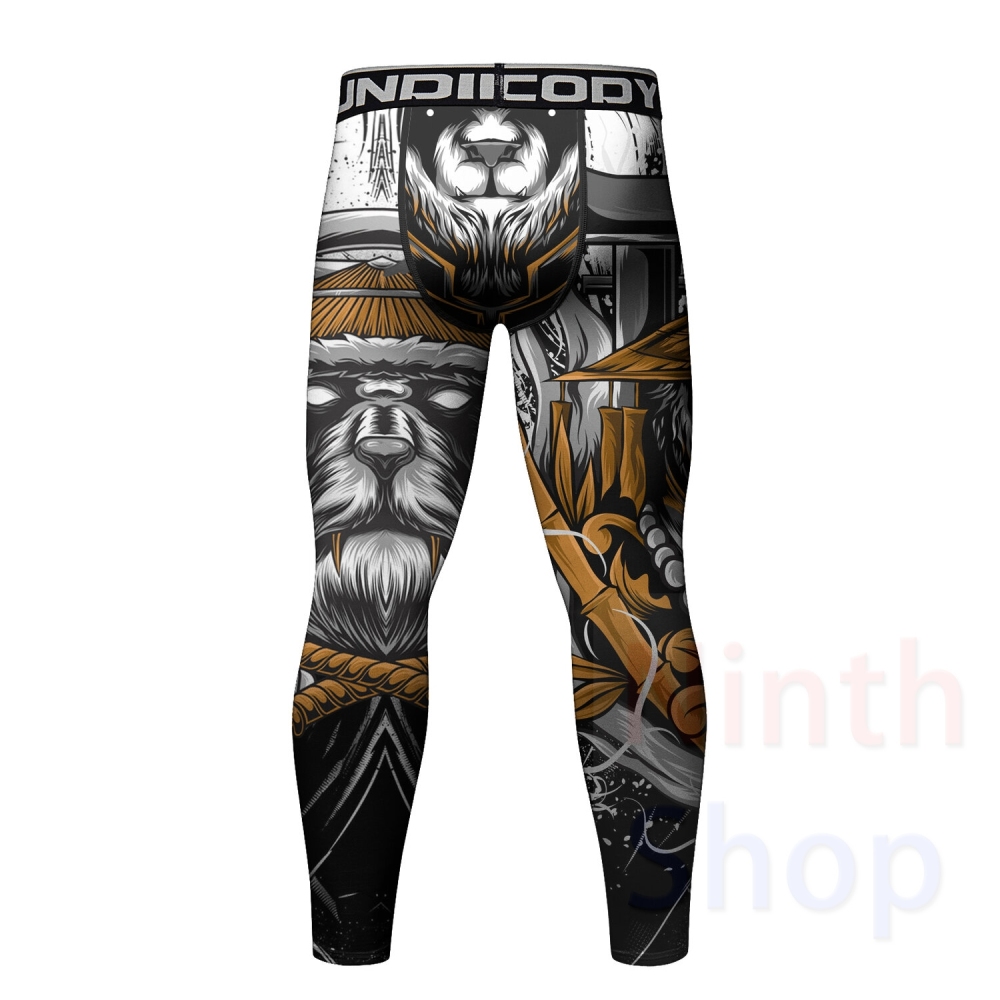 Cody Lundin Men's Sports Top and Pants 2 Pieces Sets Fast Dry Compression Round Collar 3D Print Fitness ALL Seasons Sports Suit（22475-22252）