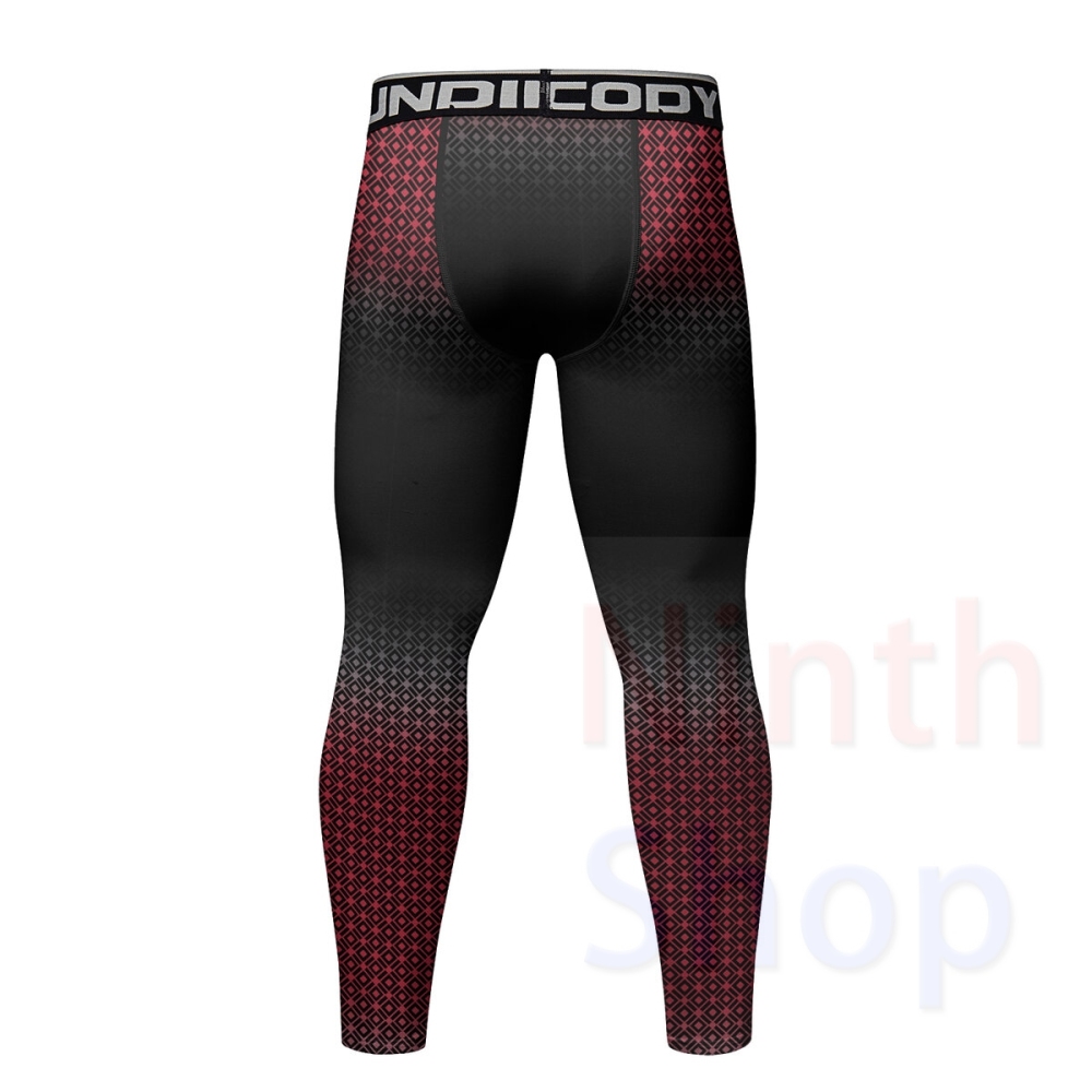 Cody Lundin Men's Sports Top and Pants 2 Pieces Sets Fast Dry Compression Round Collar 3D Print Fitness ALL Seasons Sports Suit（22469-22245）