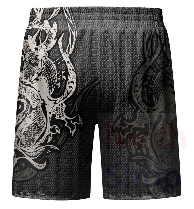 Cody Lundin Mans' Premium PE Running Gym Sports Fitness Shorts Relaxed Shorts Sweat-free Sports Shorts Elasticated Waistband 3D Print Shorts(22182)