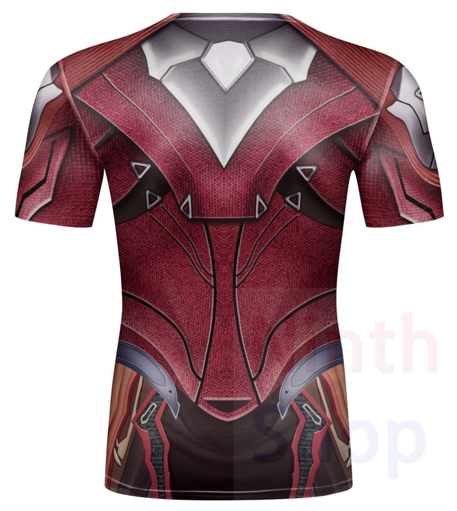 Cody Lundin Men's Compression Set - Short Sleeve Shirt and Pants - 2 Piece Sports Jogging Set Quick-drying Fitness Suit for Men(221562-22257)