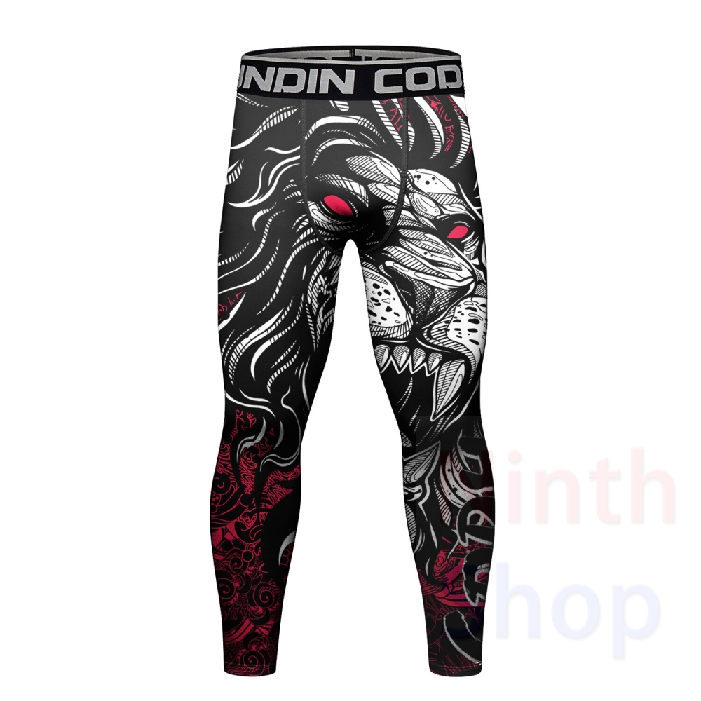 Cody Lundin Men's Compression Set - Long Sleeve Shirt and Pants- 2 Piece Sports Jogging Set Base Layer Quick-drying Fitness Suit(22472-22249)