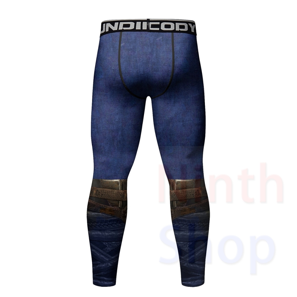 Cody Lundin Men's Compression Set - Long Sleeve Shirt and Pants- 2 Piece Sports Jogging Set Base Layer Quick-drying Fitness Suit(22464-22240)