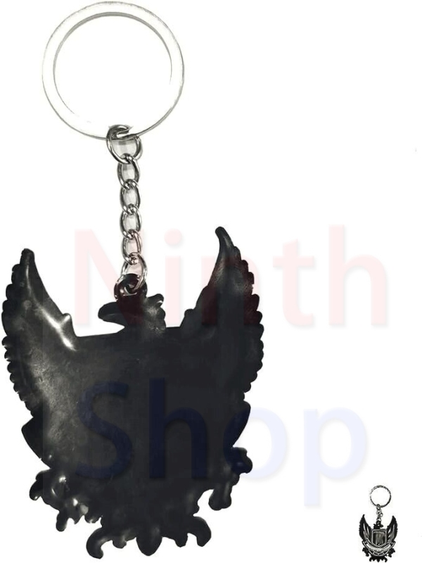 Cody Lundin Exquisite Patterns Keychain Black color（JIAFU)