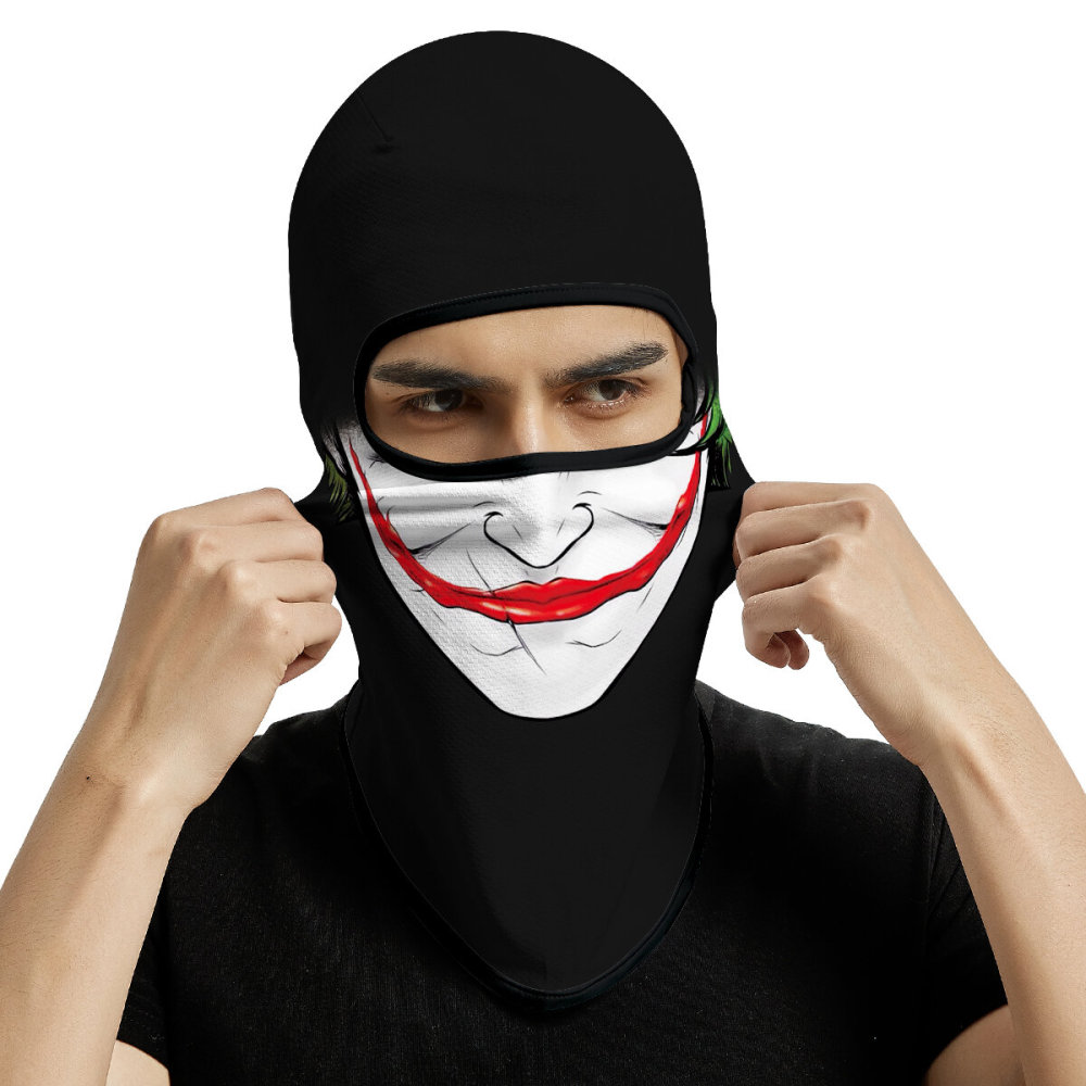 3PCS Balaclava Ski Mask Motorcycle Full Face Mask Outdoor Tactical Hood Headwear Mask Unisex for Cycling Halloween Cosplay（HT210009-011-049）