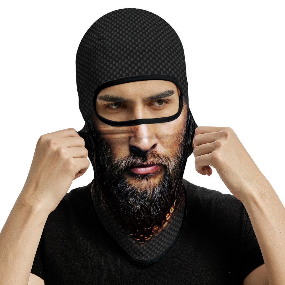 3PCS Balaclava Ski Mask Motorcycle Full Face Mask Outdoor Tactical Hood Headwear Mask Unisex for Cycling Halloween Cosplay（HT210013-120-156）