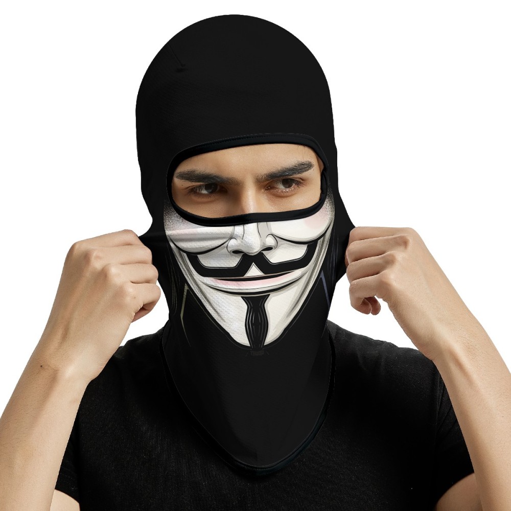 3PCS Balaclava Ski Mask Motorcycle Full Face Mask Outdoor Tactical Hood Headwear Mask Unisex for Cycling Halloween Cosplay（HT210011-048-049）