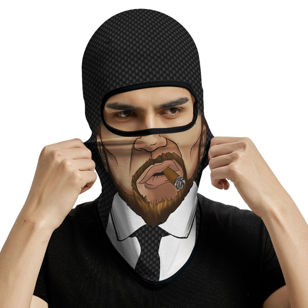 3PCS Balaclava Ski Mask Motorcycle Full Face Mask Outdoor Tactical Hood Headwear Mask Unisex for Cycling Halloween Cosplay（HT210117-120-121）