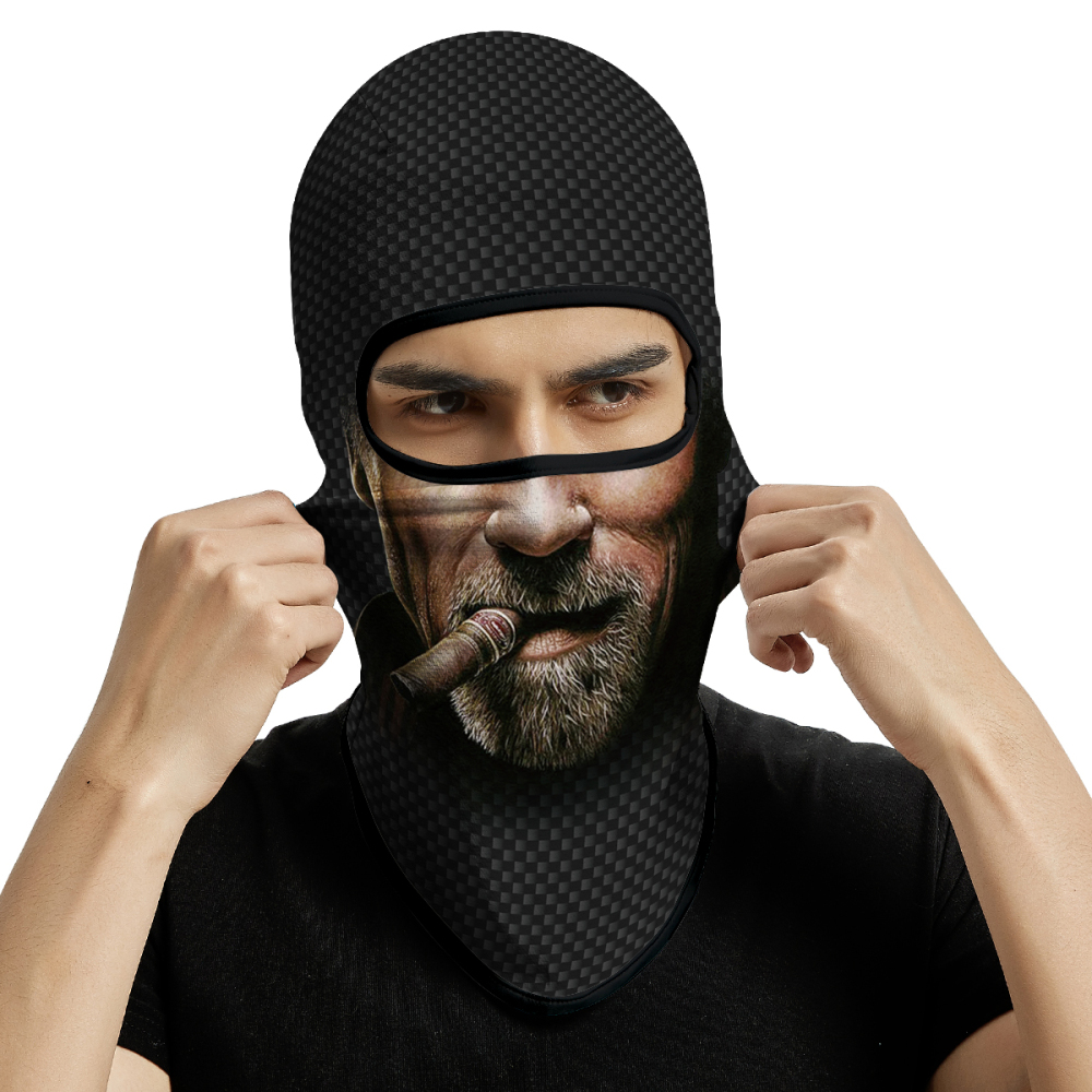 3PCS Balaclava Ski Mask Motorcycle Full Face Mask Outdoor Tactical Hood Headwear Mask Unisex for Cycling Halloween Cosplay（HT210120-150-156）