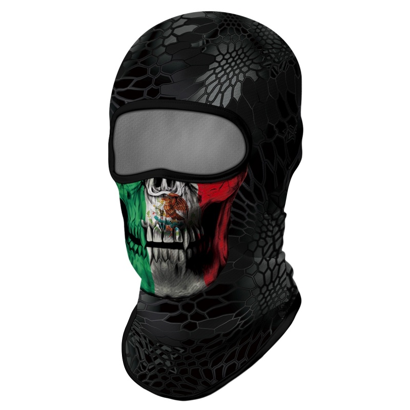 Cosplay Balaclava Unisex Ski Mask Motorcycle Full Face Mask Windproof Thermal Protection Durable Quality Fashionable Lightweight Comfort Riding Mask Outdoor Tactical Hood Headwear Mask for Cycling Halloween Multicolor（HT210021）