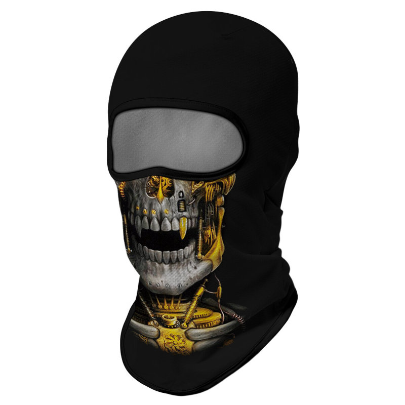 Cosplay Balaclava Unisex Ski Mask Motorcycle Full Face Mask Windproof Thermal Protection Durable Quality Fashionable Lightweight Comfort Riding Mask Outdoor Tactical Hood Headwear Mask for Cycling Halloween Multicolor（HT210008）