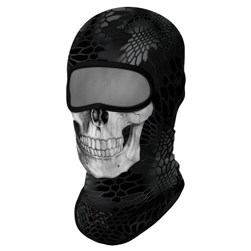 Cosplay Balaclava Unisex Ski Mask Motorcycle Full Face Mask Windproof Thermal Protection Durable Quality Fashionable Lightweight Comfort Riding Mask Outdoor Tactical Hood Headwear Mask for Cycling Halloween Multicolor（HT210012）