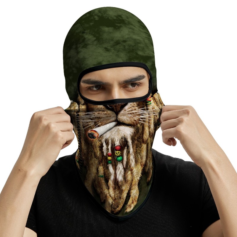 Cosplay Balaclava Unisex Ski Mask Motorcycle Full Face Mask Windproof Thermal Protection Durable Quality Fashionable Lightweight Comfort Riding Mask Outdoor Tactical Hood Headwear Mask for Cycling Halloween Multicolor（HT210373）
