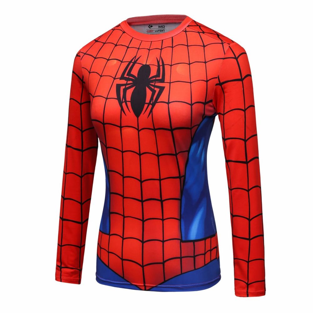 Women's Compression Sports Fitness Shirt Running Shirt Base Layer Shirts Tee Printing Long Sleeve Quick Dry Long Sleeve Tee(003)