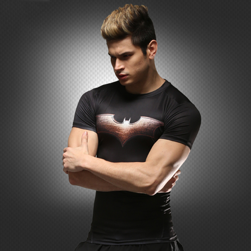Men Short Sleeve Shirt 3D Technical Print Compression Sport T-shirt Fantastical Sportiness Sweatshirt(6001)