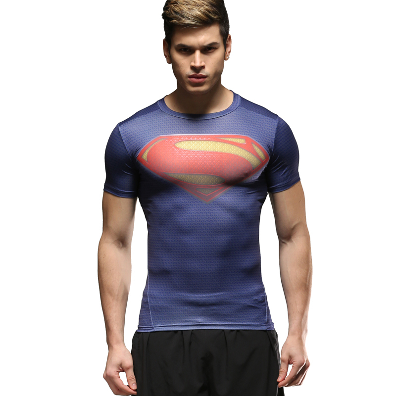 Men Short Sleeve Shirt 3D Technical Print Compression Sport T-shirt Fantastical Sportiness Sweatshirt(6008)