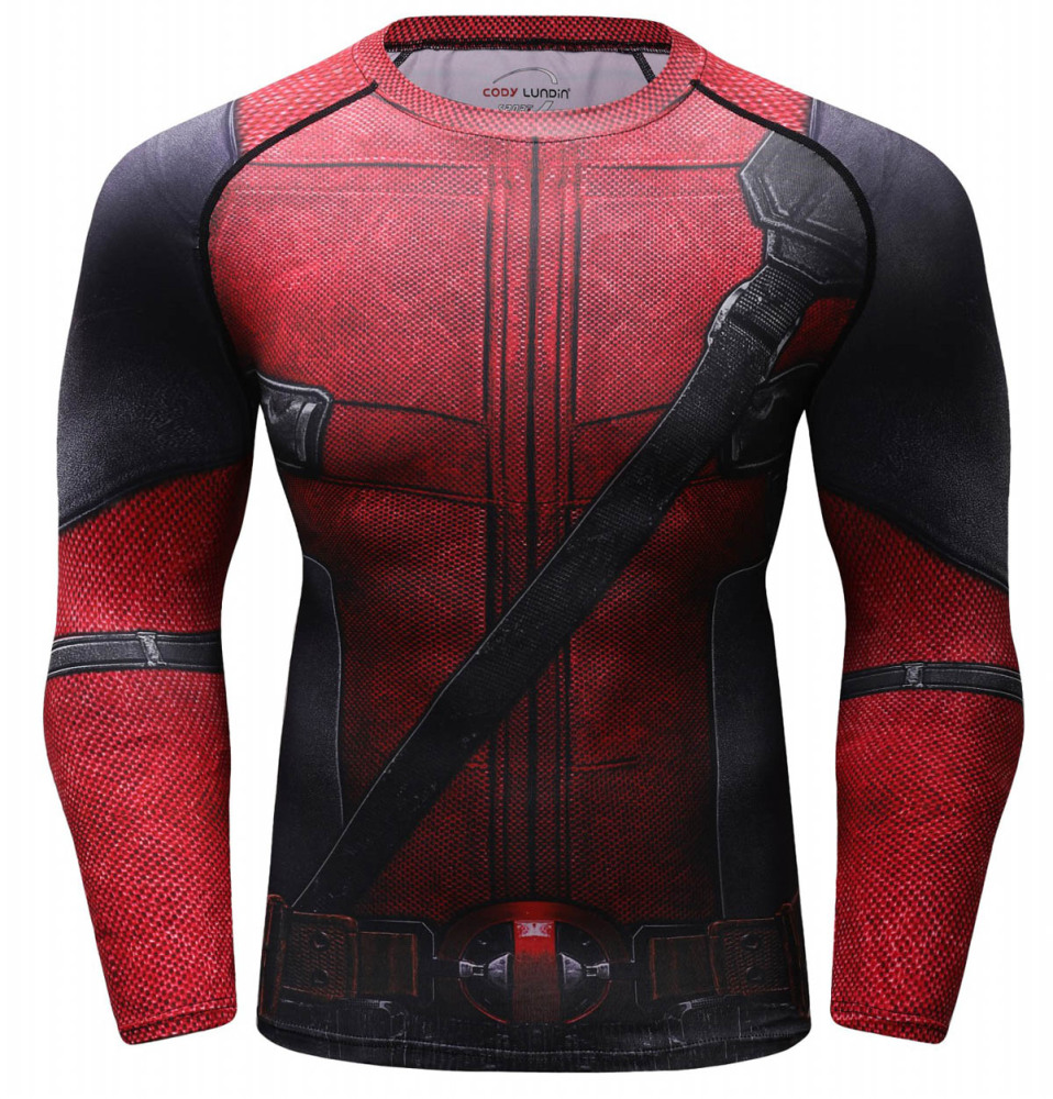 Men Long Sleeve Shirt Compression Top Sport T-shirt Cody Print Shirts Cool Dry Base layer Shirt ALL SEASON for Running Training Sweatshirt(198)